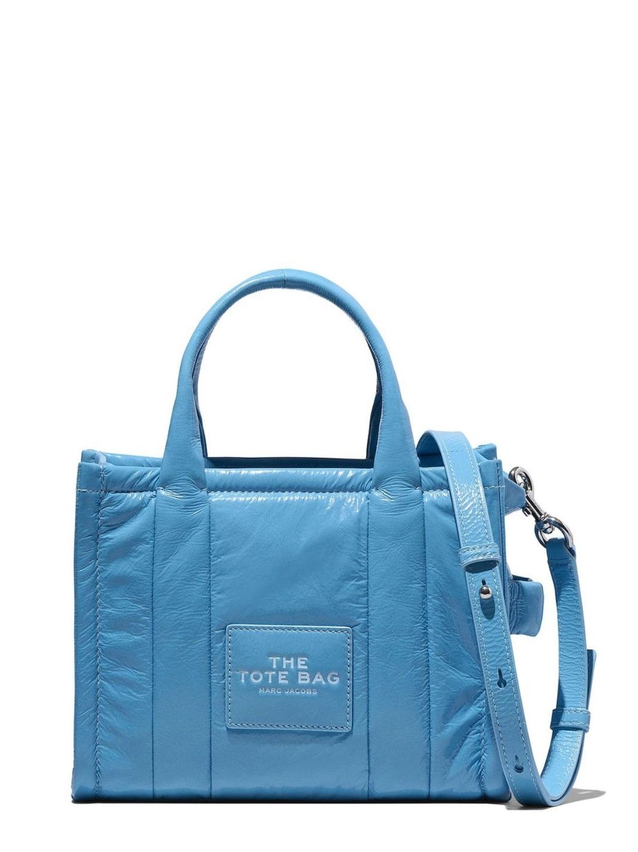 Affordable Shiny Marc Jacobs Women The Crinkle Tote bag Small 0726